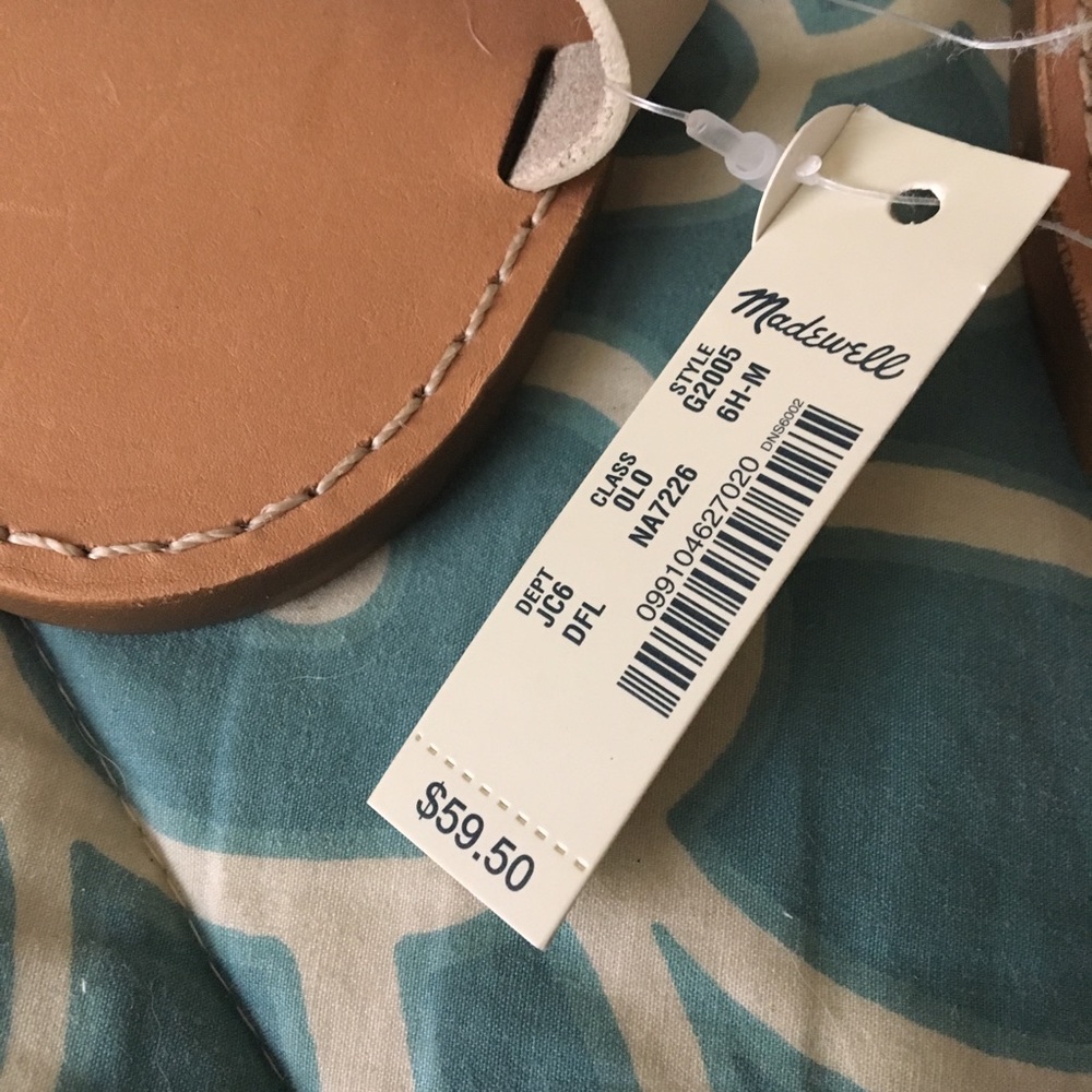 New Madewell Boardwalk Ankle Strap Sandal - Picture 7 of 8